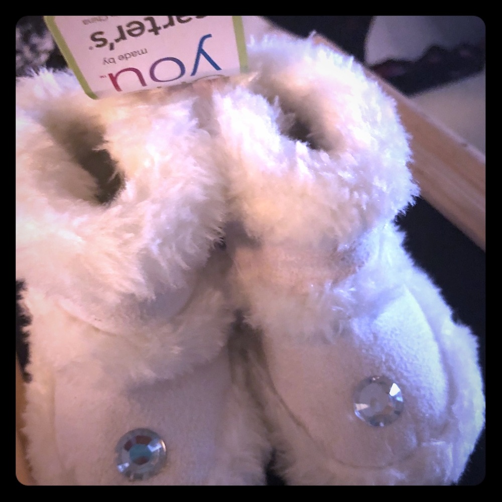 Carters bling baby Booties